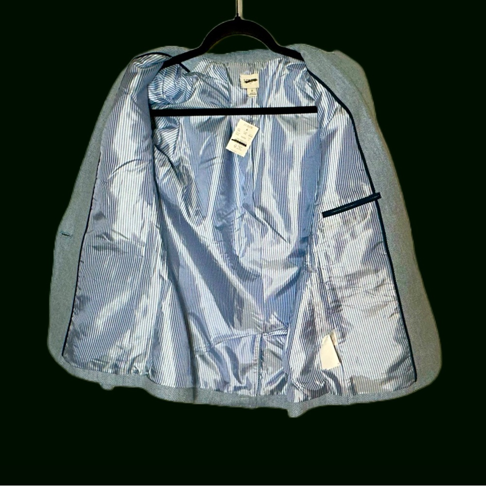 J. Crew Factory Light Blue Blazer - Picture 6 of 16